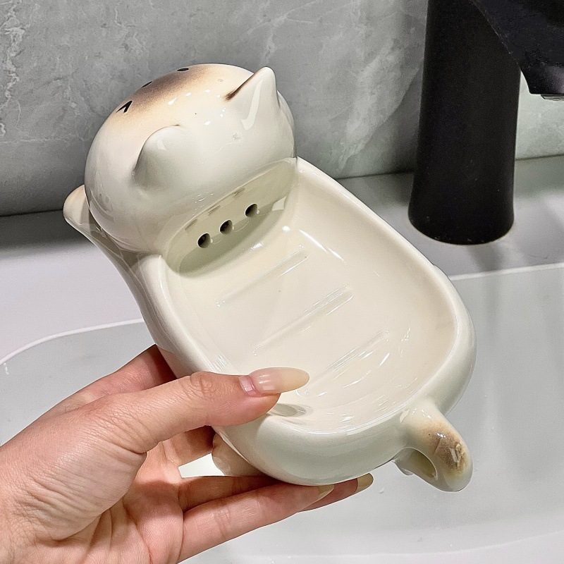 La nueva caja de jabón de cerá - Home Essentials Bathroom Storage reseña y precio