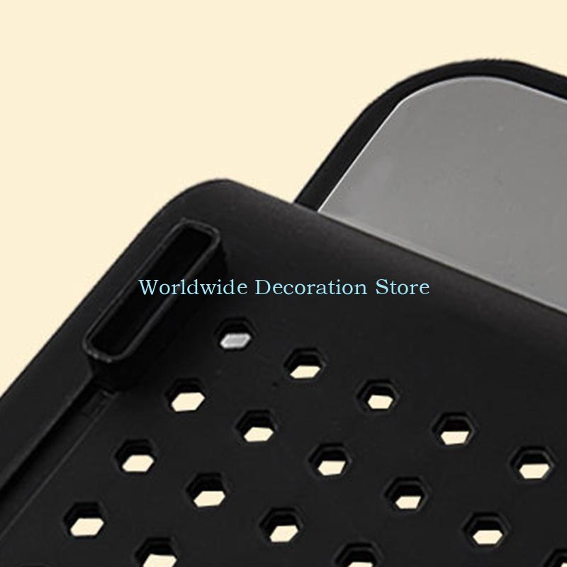 Estante baño drenaje extensibl - Bath Caddy Tray reseña y precio
