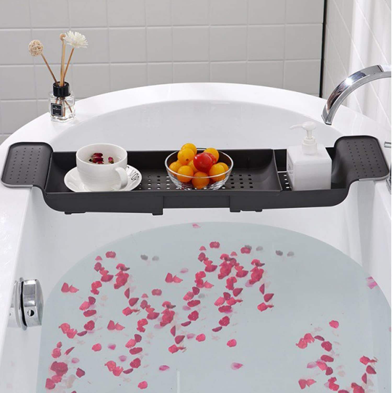 Bandeja de Baño Expandible, Du - Bath Caddy Tray reseña y precio